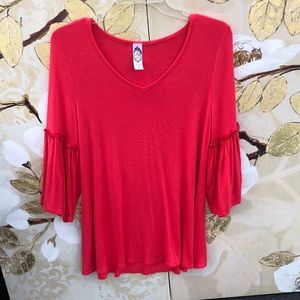 Beautiful coral top.